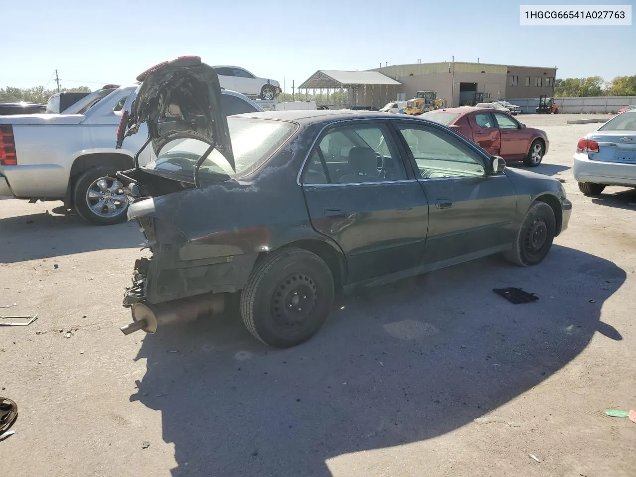 1HGCG66541A027763 2001 Honda Accord Lx