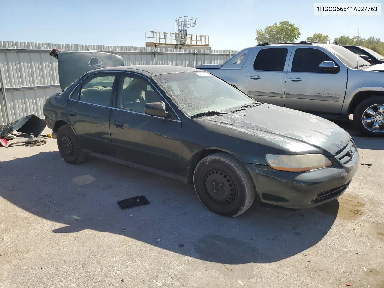 1HGCG66541A027763 2001 Honda Accord Lx