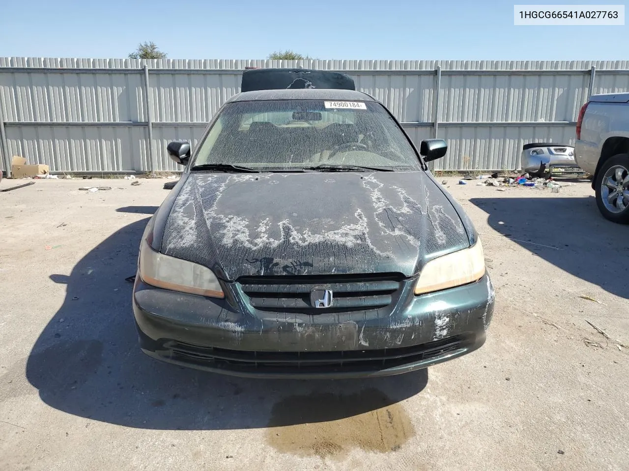 1HGCG66541A027763 2001 Honda Accord Lx