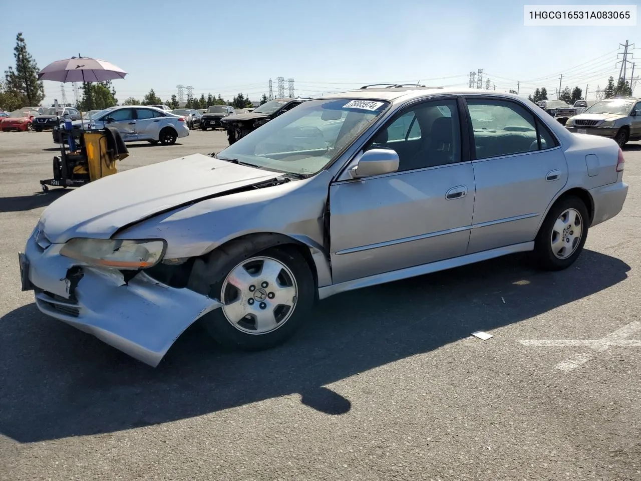 1HGCG16531A083065 2001 Honda Accord Ex