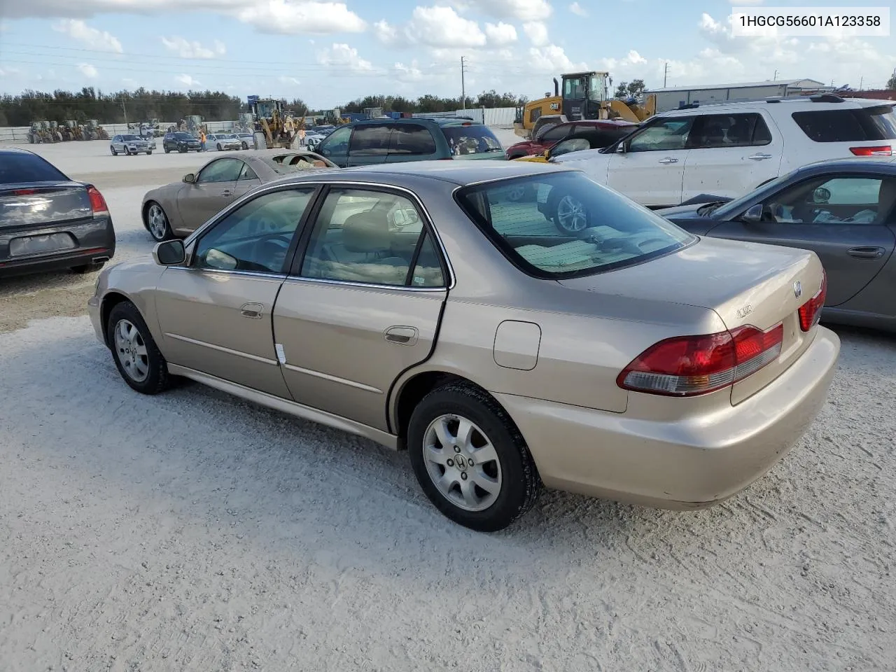 2001 Honda Accord Ex VIN: 1HGCG56601A123358 Lot: 75138764