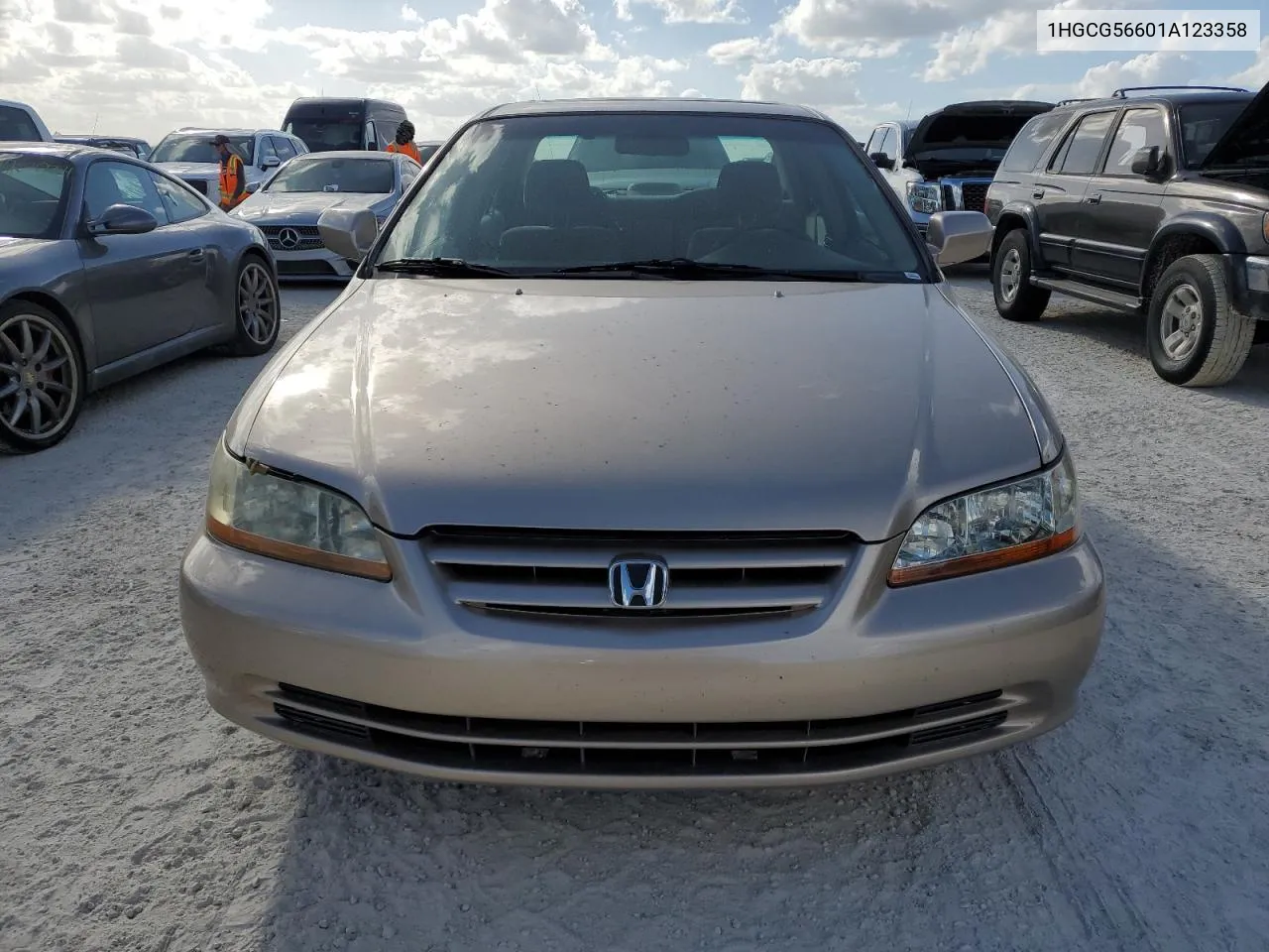 2001 Honda Accord Ex VIN: 1HGCG56601A123358 Lot: 75138764