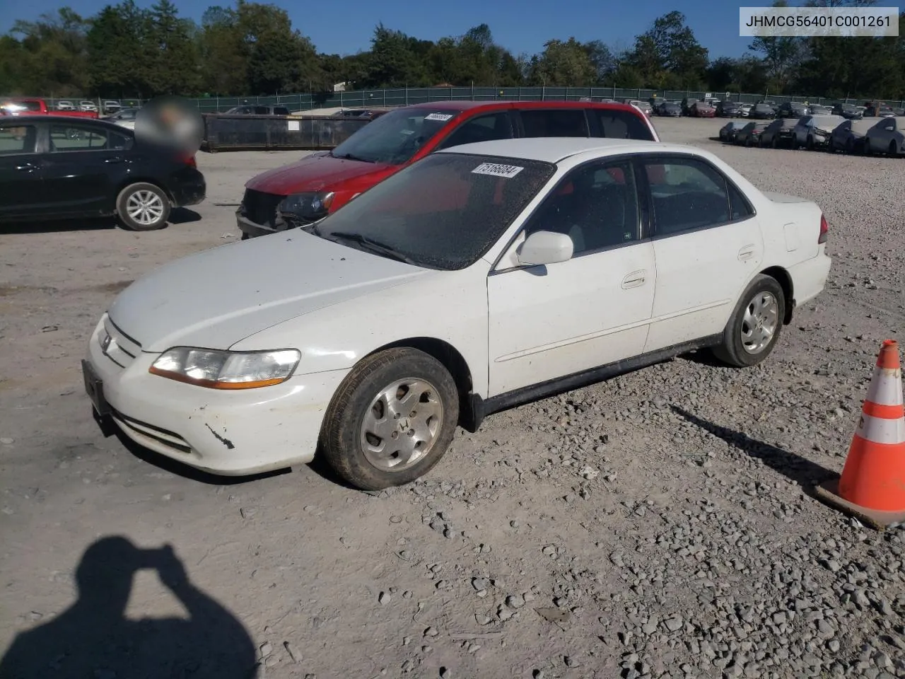 2001 Honda Accord Lx VIN: JHMCG56401C001261 Lot: 75166084