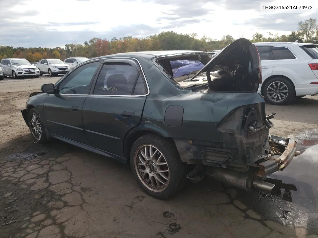 1HGCG16521A074972 2001 Honda Accord Ex