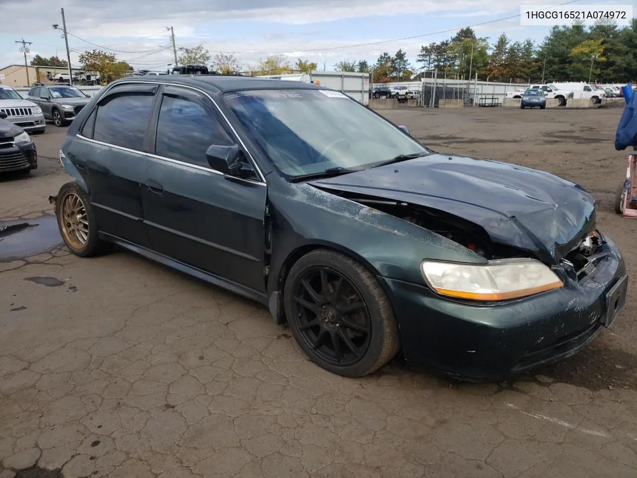 2001 Honda Accord Ex VIN: 1HGCG16521A074972 Lot: 75197024