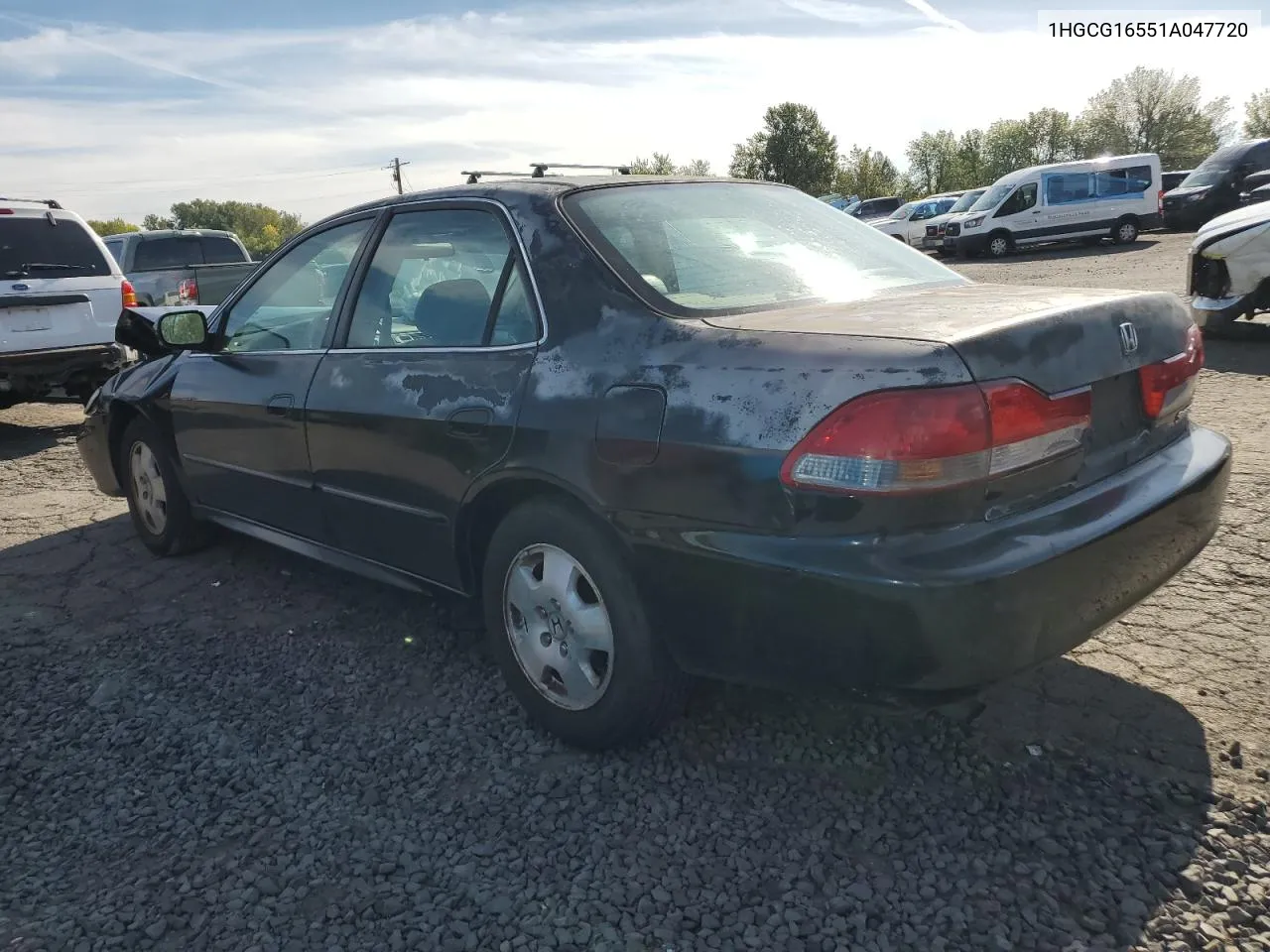 2001 Honda Accord Ex VIN: 1HGCG16551A047720 Lot: 75524784