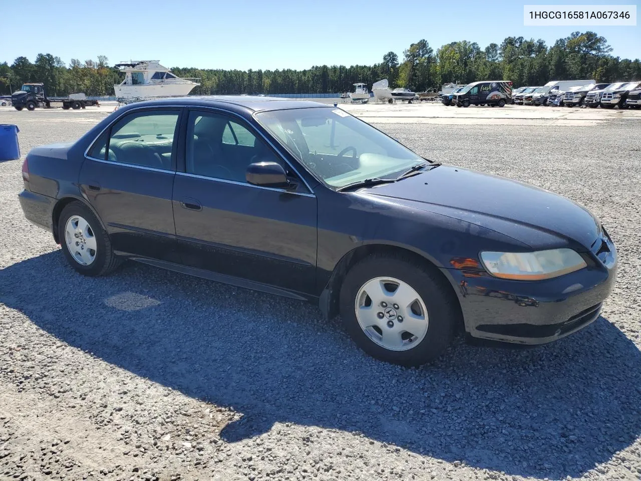 2001 Honda Accord Ex VIN: 1HGCG16581A067346 Lot: 75546204