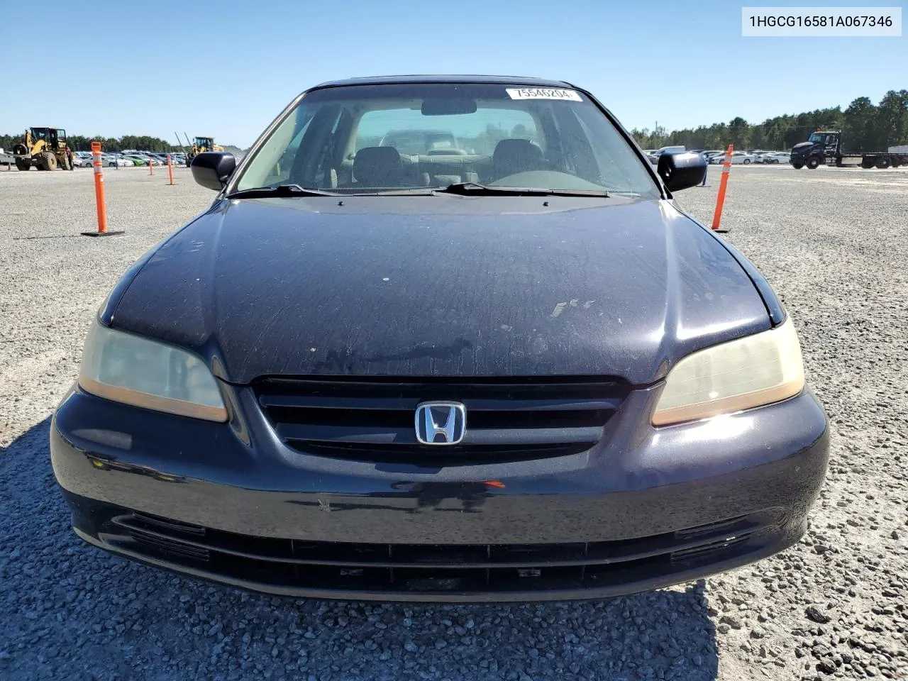 1HGCG16581A067346 2001 Honda Accord Ex