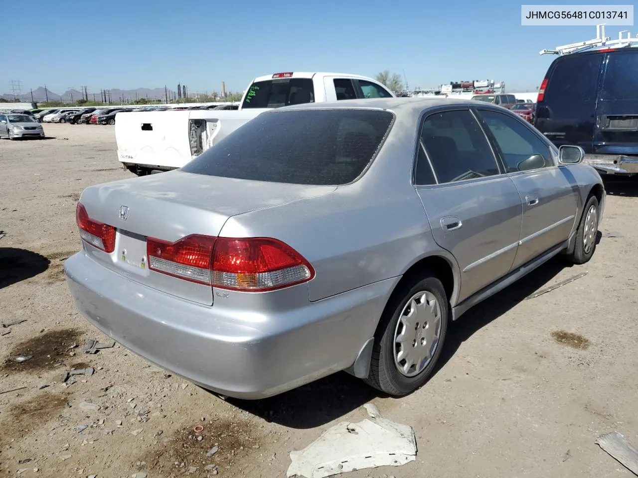 2001 Honda Accord Lx VIN: JHMCG56481C013741 Lot: 76307894