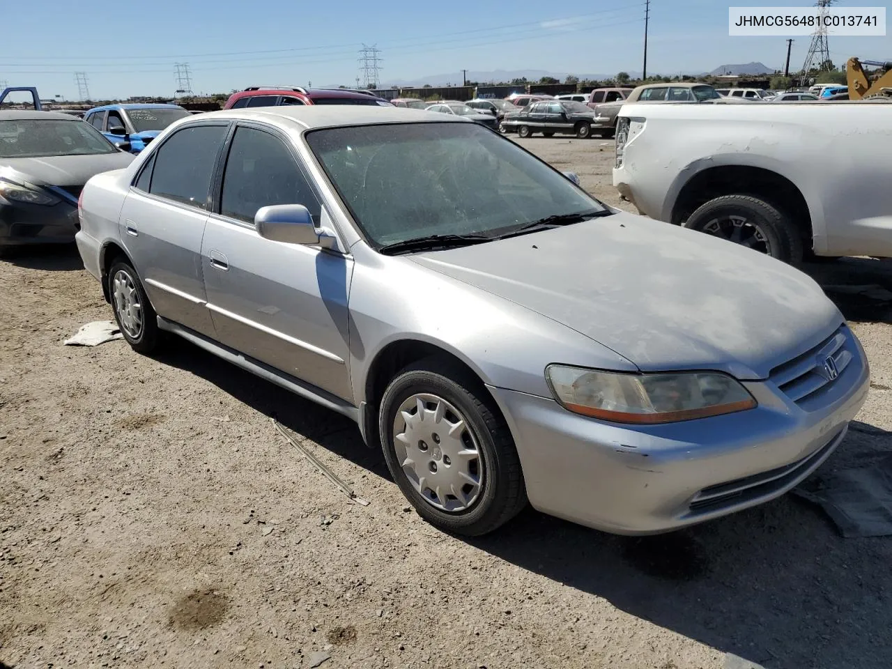 2001 Honda Accord Lx VIN: JHMCG56481C013741 Lot: 76307894