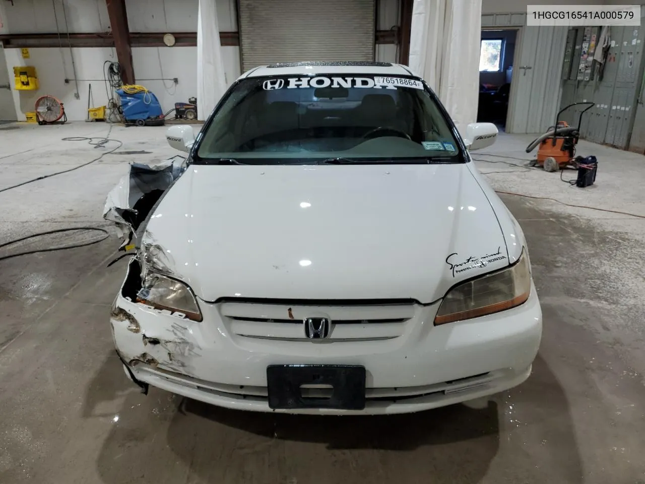 2001 Honda Accord Ex VIN: 1HGCG16541A000579 Lot: 76518864