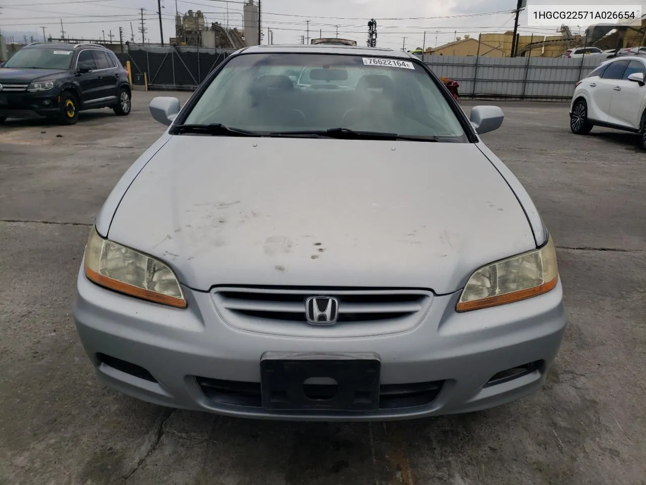 2001 Honda Accord Ex VIN: 1HGCG22571A026654 Lot: 76622164