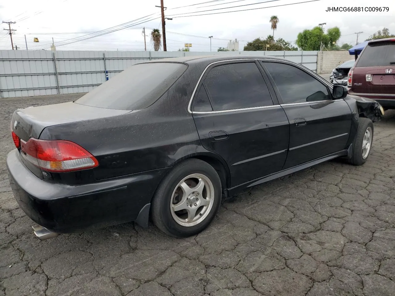 2001 Honda Accord Ex VIN: JHMCG66881C009679 Lot: 76626434