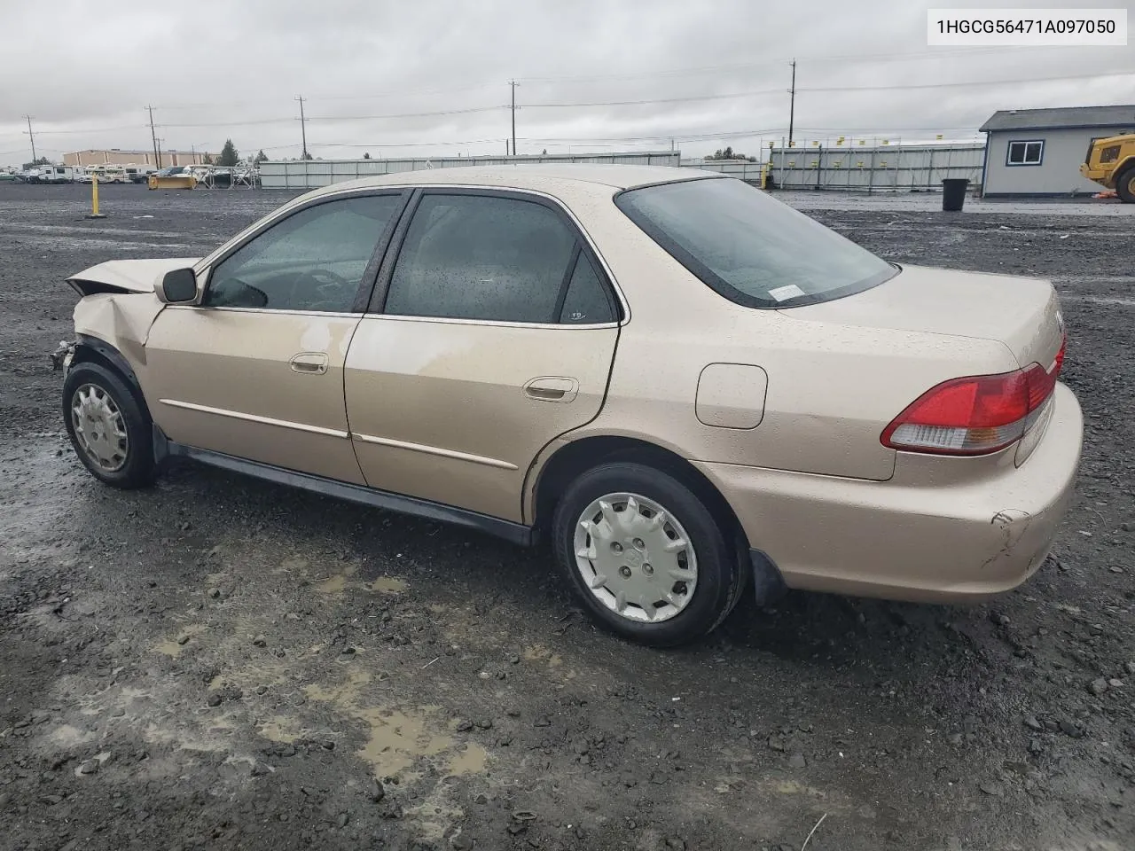 2001 Honda Accord Lx VIN: 1HGCG56471A097050 Lot: 77038004