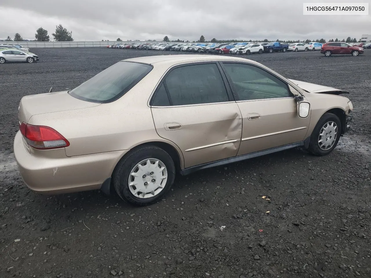 2001 Honda Accord Lx VIN: 1HGCG56471A097050 Lot: 77038004