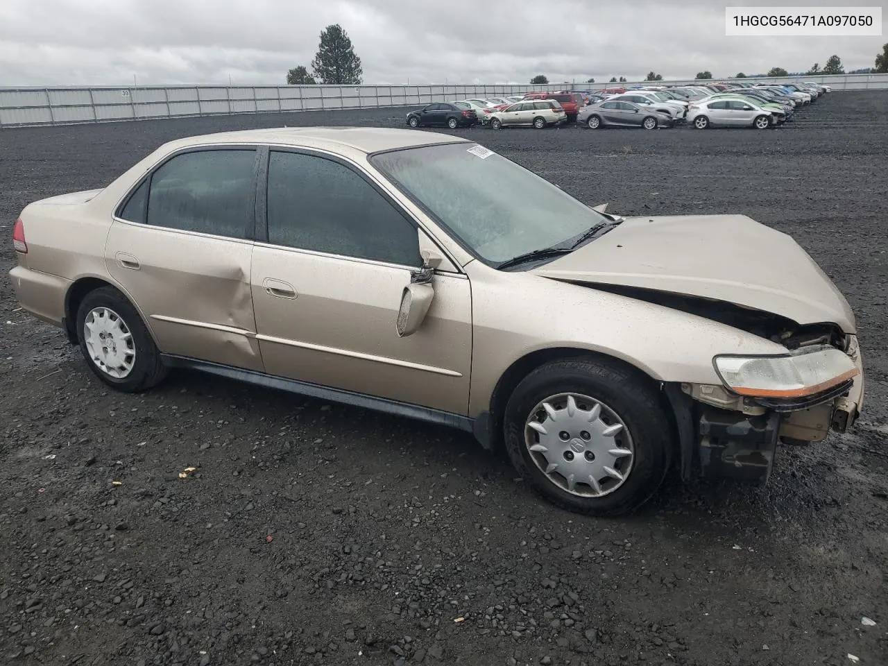 2001 Honda Accord Lx VIN: 1HGCG56471A097050 Lot: 77038004