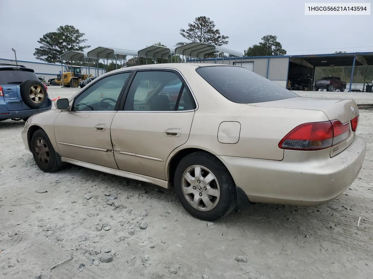 2001 Honda Accord Ex VIN: 1HGCG56621A143594 Lot: 77168194