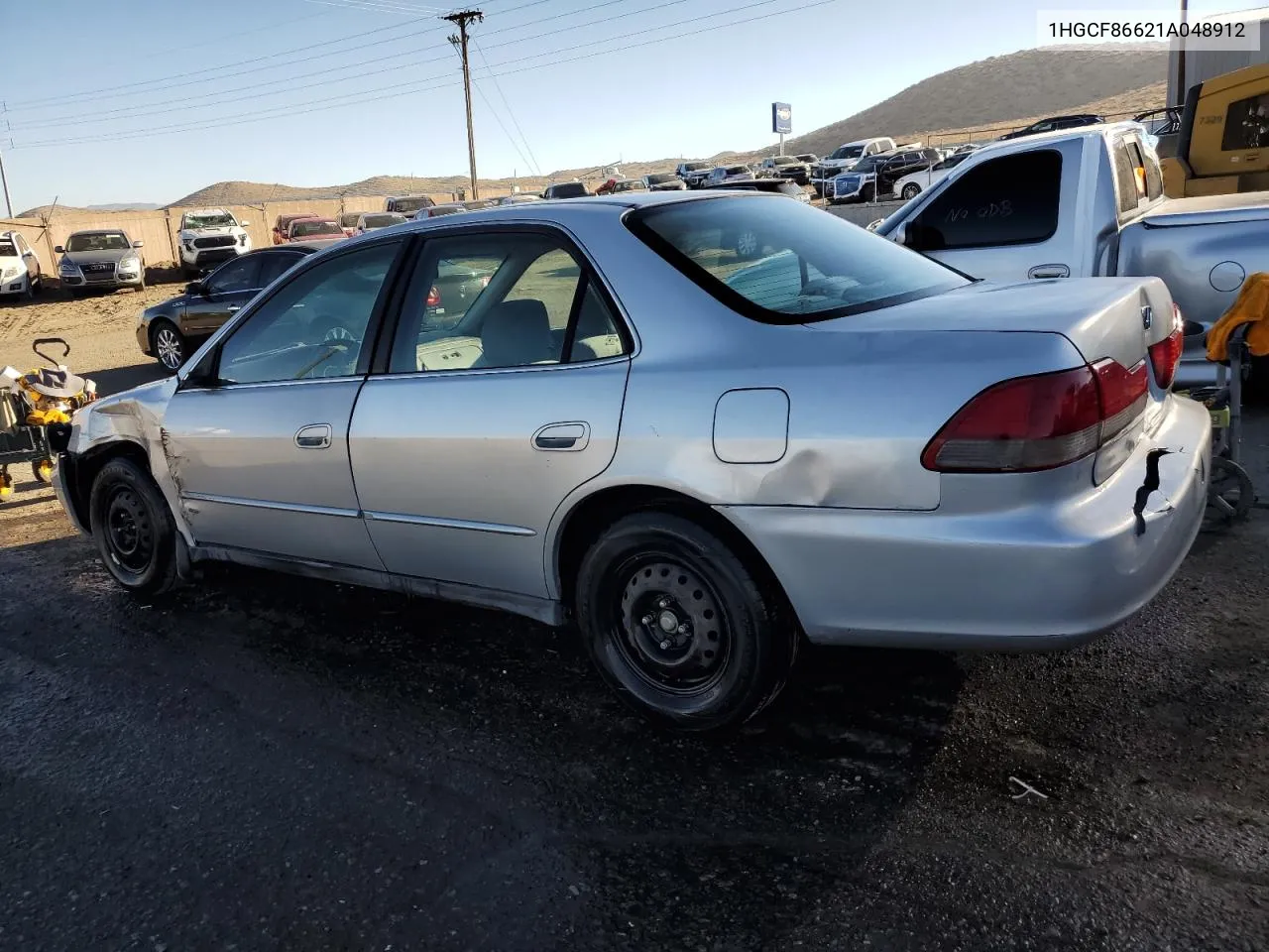 2001 Honda Accord Value VIN: 1HGCF86621A048912 Lot: 77573544