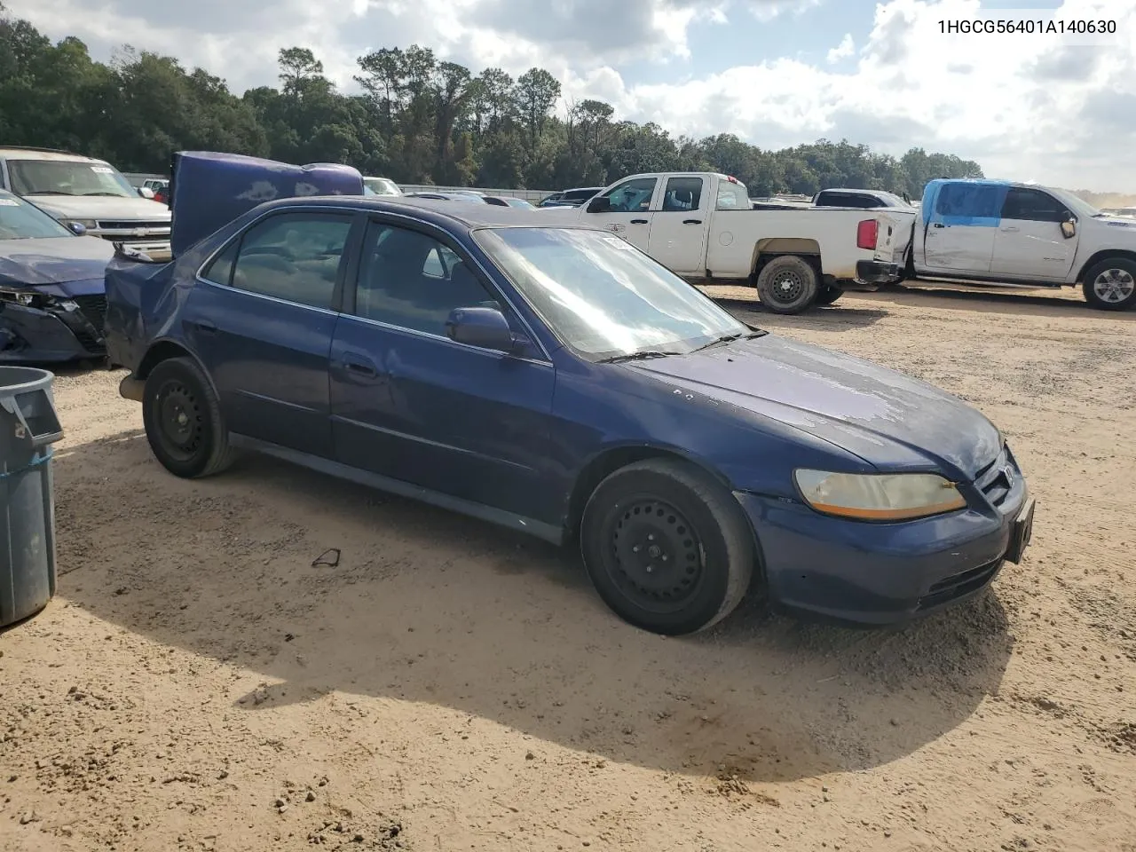 2001 Honda Accord Lx VIN: 1HGCG56401A140630 Lot: 78133774