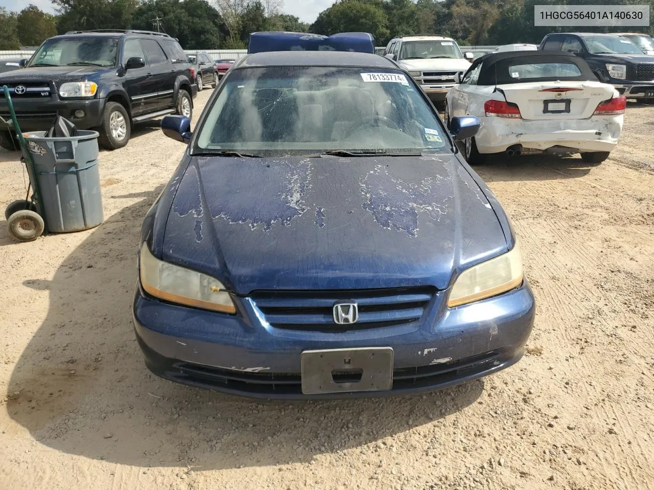 2001 Honda Accord Lx VIN: 1HGCG56401A140630 Lot: 78133774