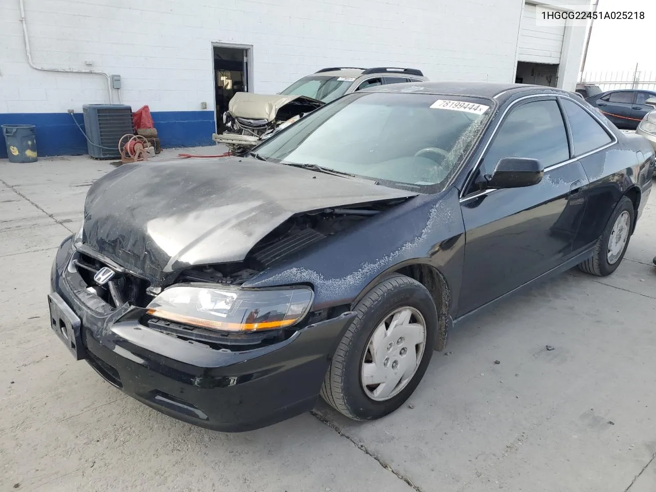 2001 Honda Accord Lx VIN: 1HGCG22451A025218 Lot: 78199444