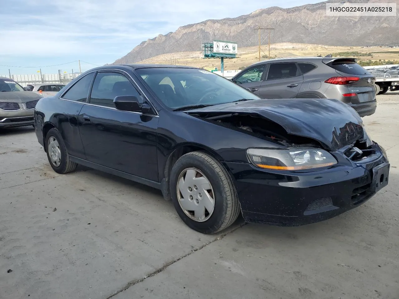 1HGCG22451A025218 2001 Honda Accord Lx