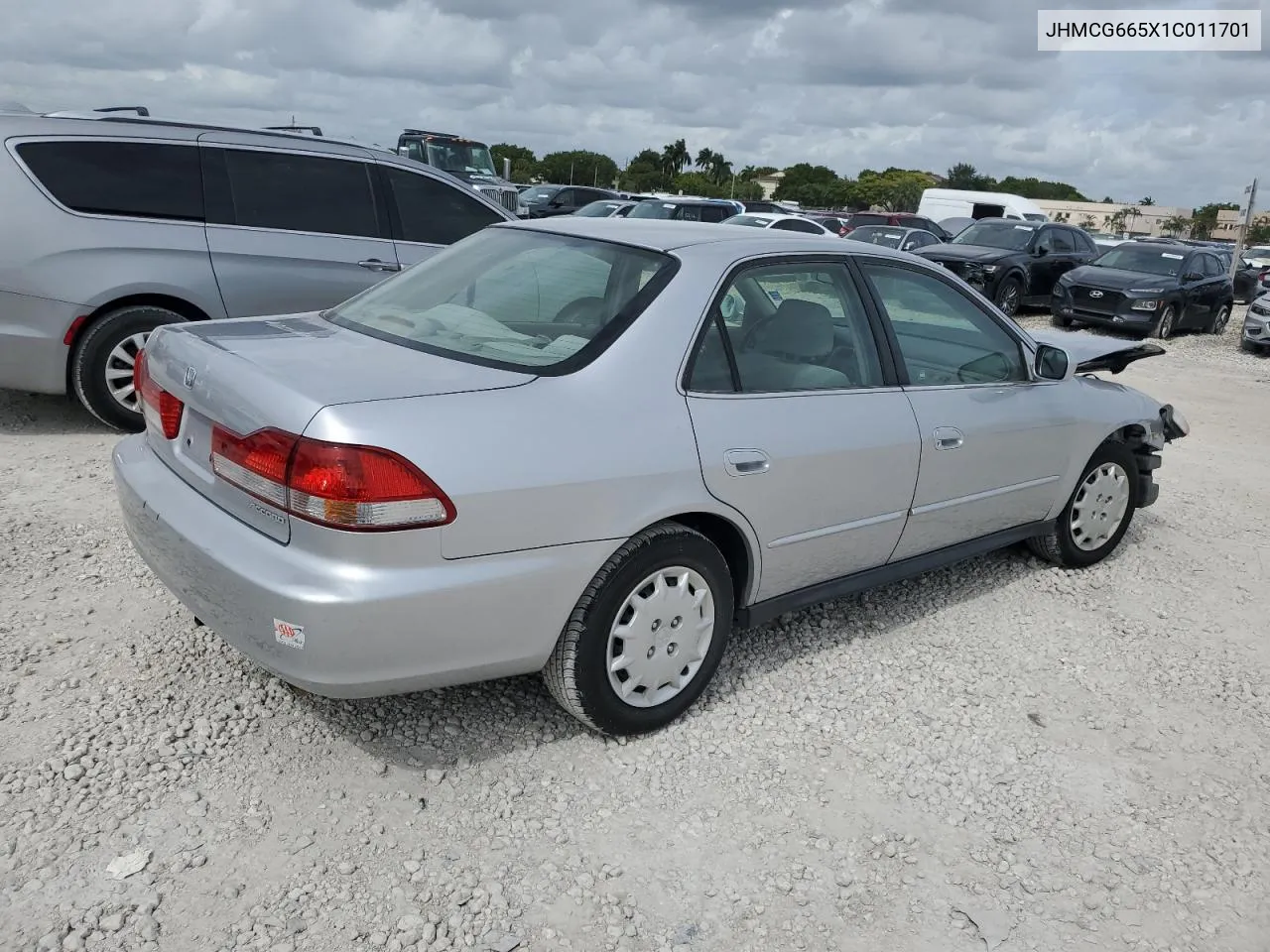 2001 Honda Accord Lx VIN: JHMCG665X1C011701 Lot: 78215954