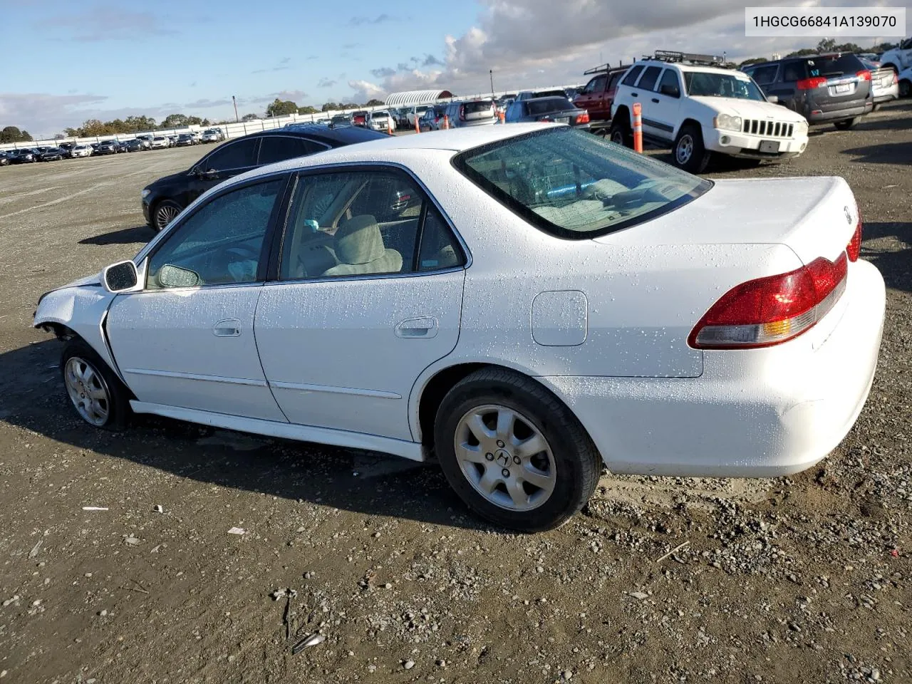 2001 Honda Accord Ex VIN: 1HGCG66841A139070 Lot: 78702204