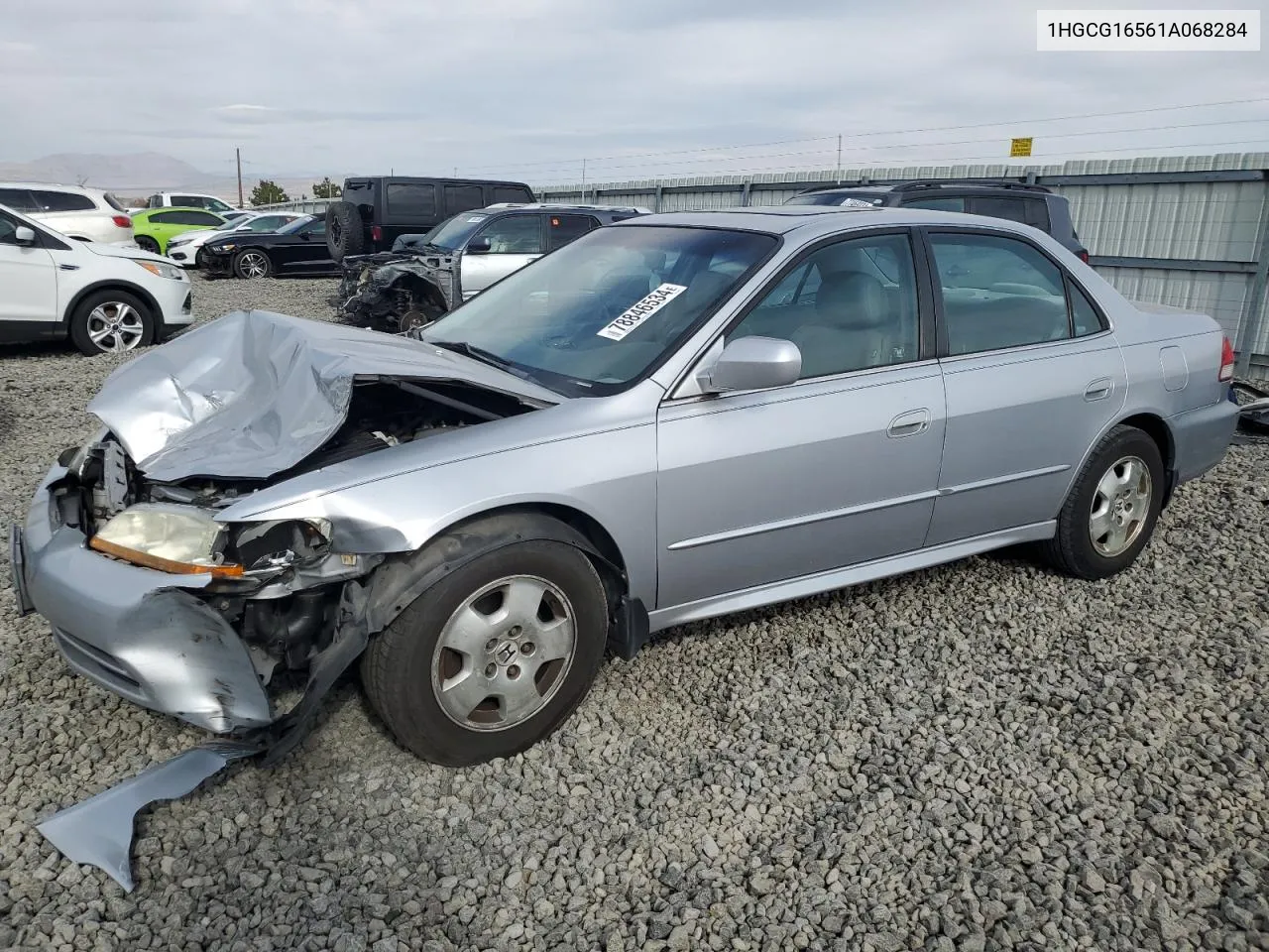 2001 Honda Accord Ex VIN: 1HGCG16561A068284 Lot: 78846534