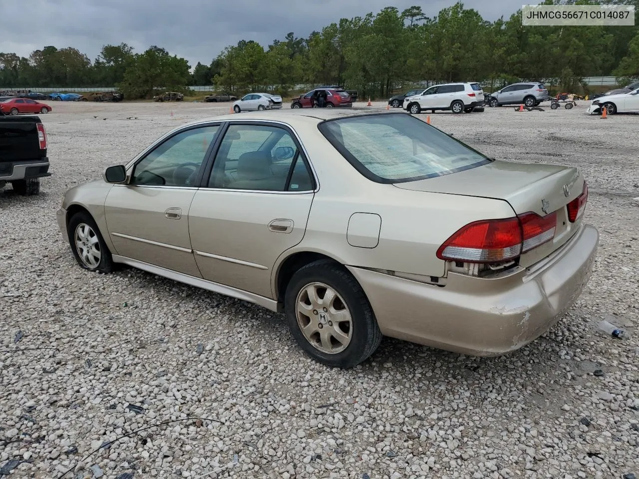 2001 Honda Accord Ex VIN: JHMCG56671C014087 Lot: 79133174