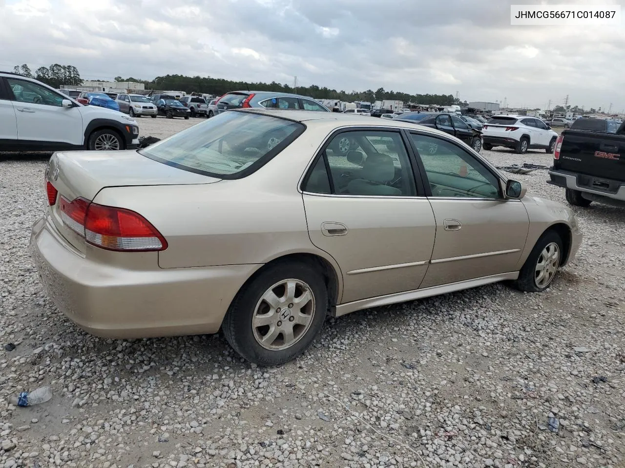 2001 Honda Accord Ex VIN: JHMCG56671C014087 Lot: 79133174