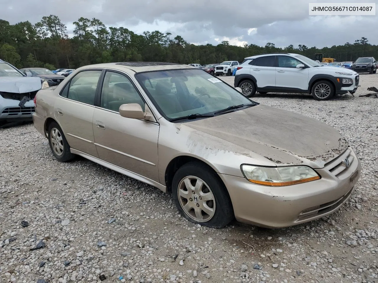 2001 Honda Accord Ex VIN: JHMCG56671C014087 Lot: 79133174