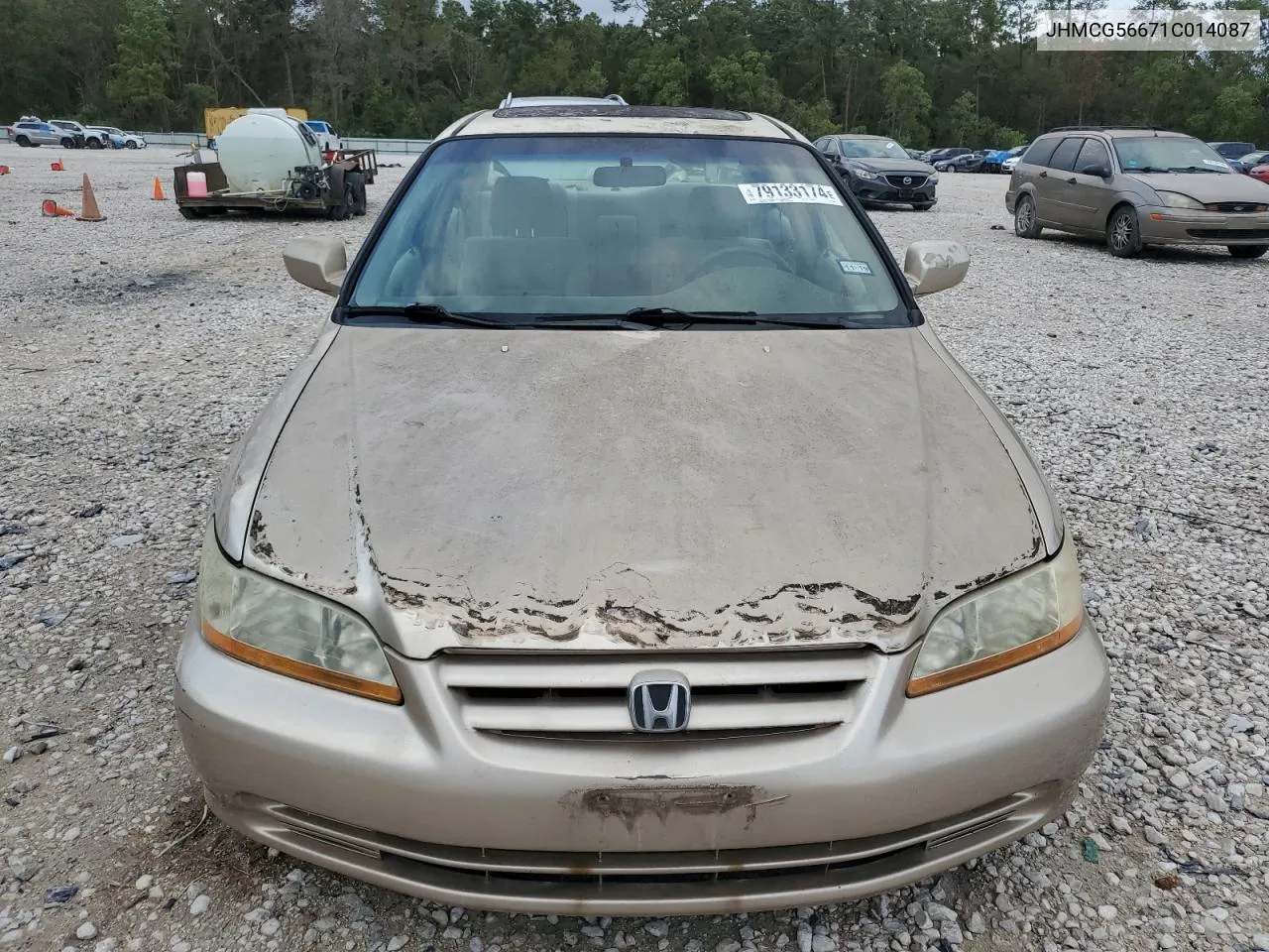 2001 Honda Accord Ex VIN: JHMCG56671C014087 Lot: 79133174