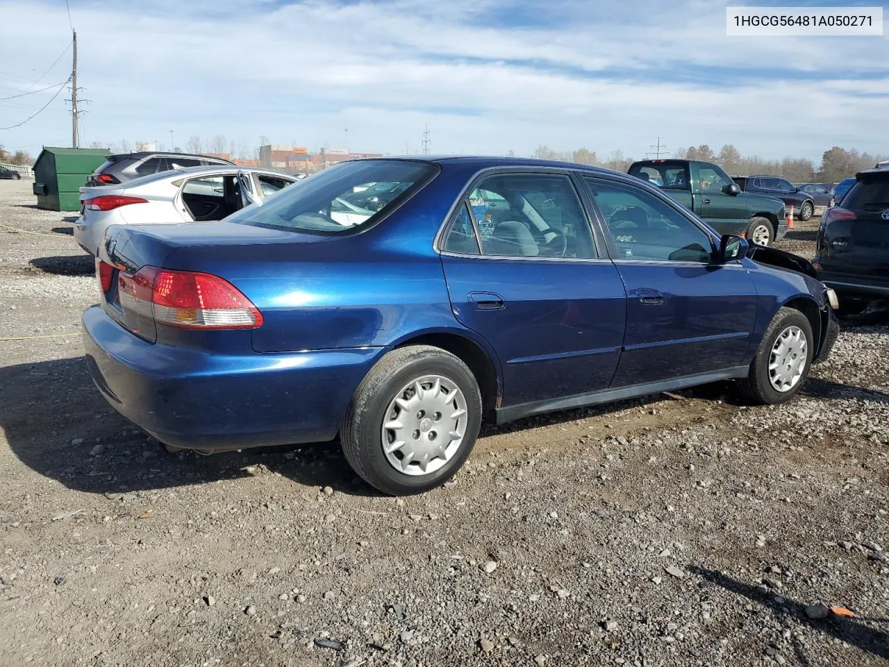 2001 Honda Accord Lx VIN: 1HGCG56481A050271 Lot: 79168104