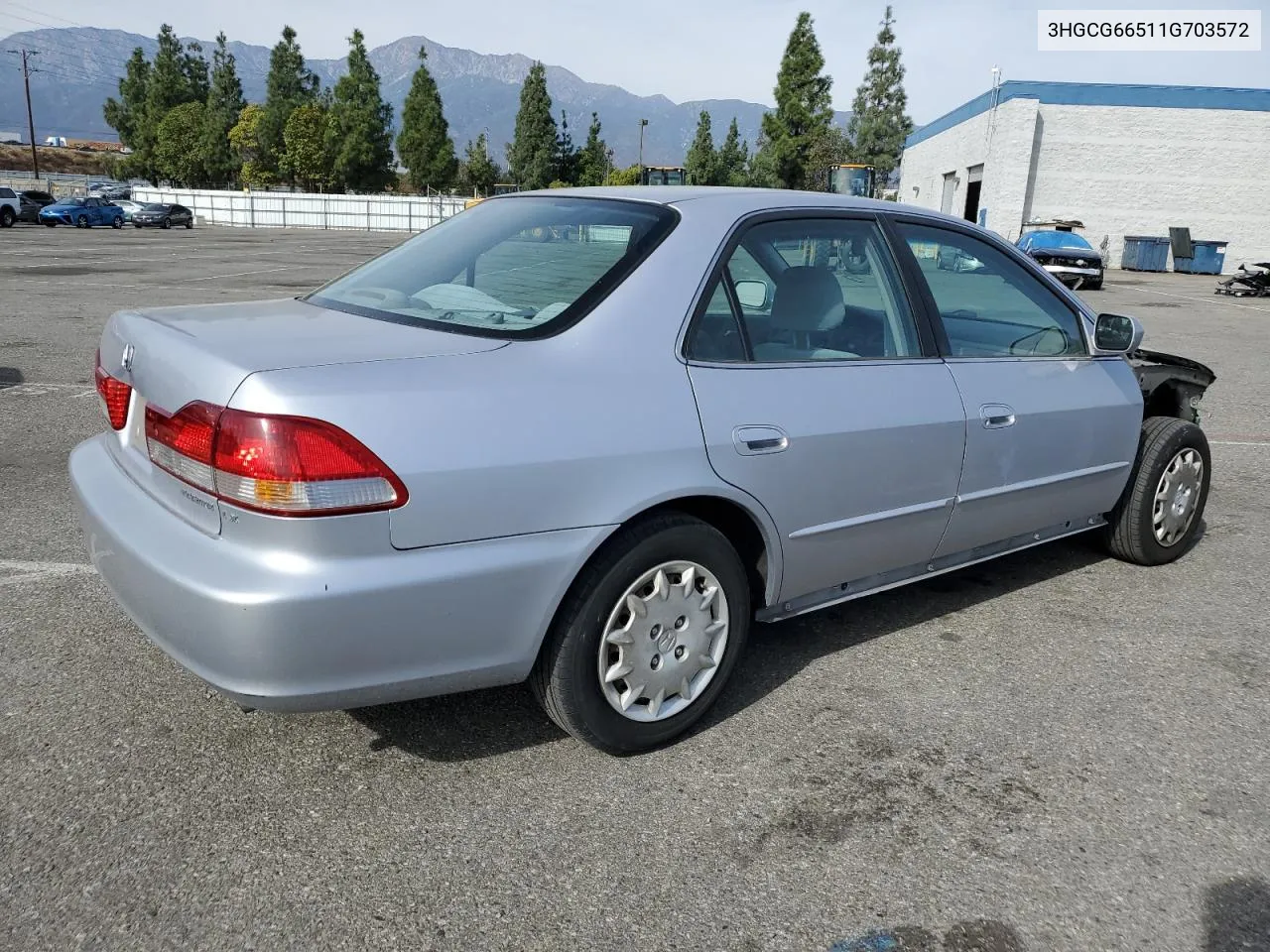 2001 Honda Accord Lx VIN: 3HGCG66511G703572 Lot: 79281364