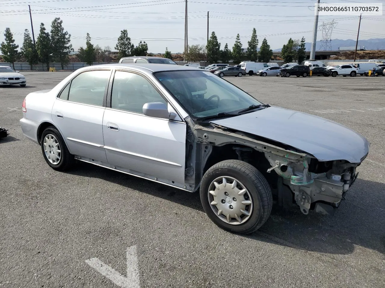 2001 Honda Accord Lx VIN: 3HGCG66511G703572 Lot: 79281364