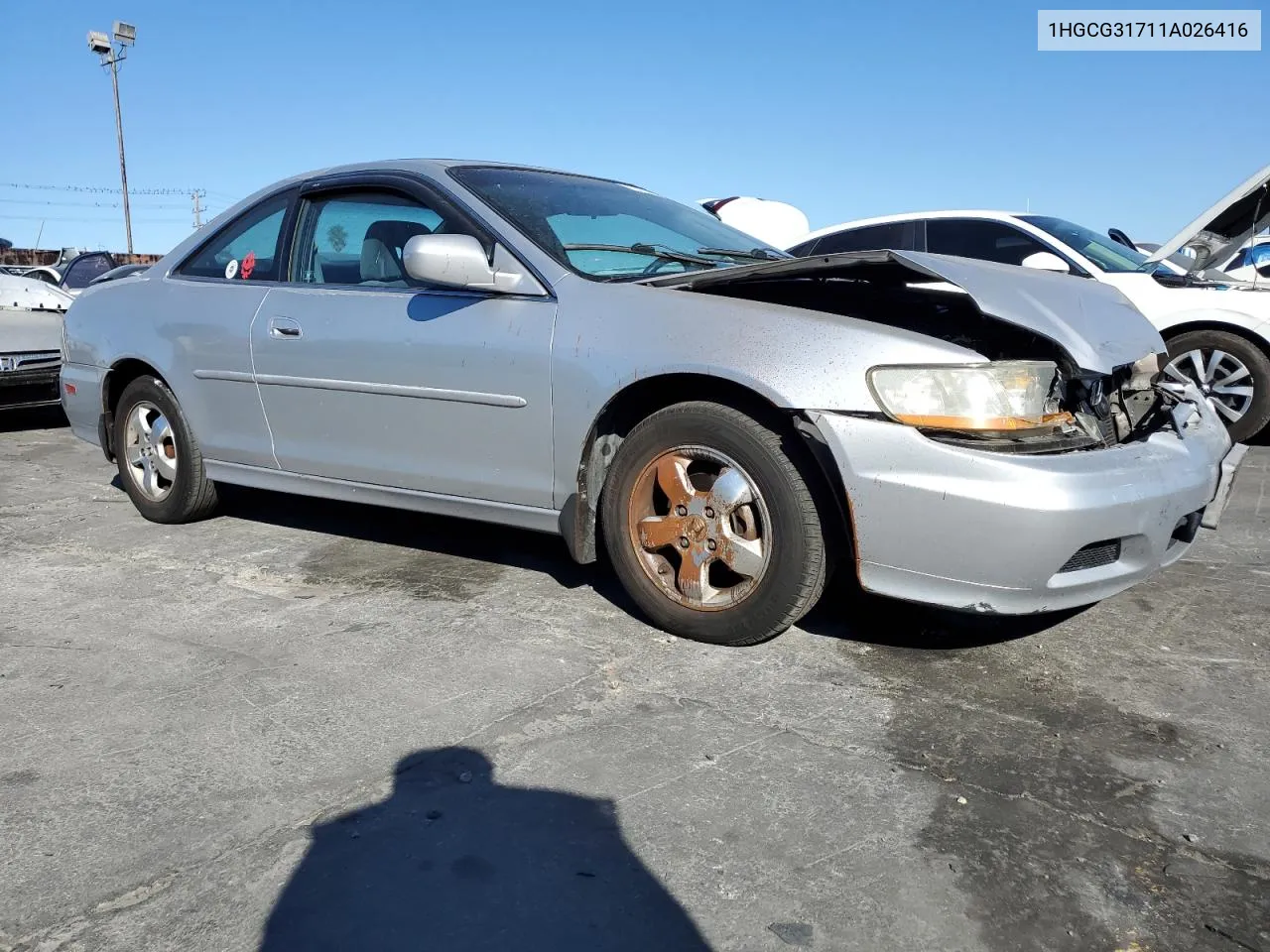 2001 Honda Accord Ex VIN: 1HGCG31711A026416 Lot: 79726194