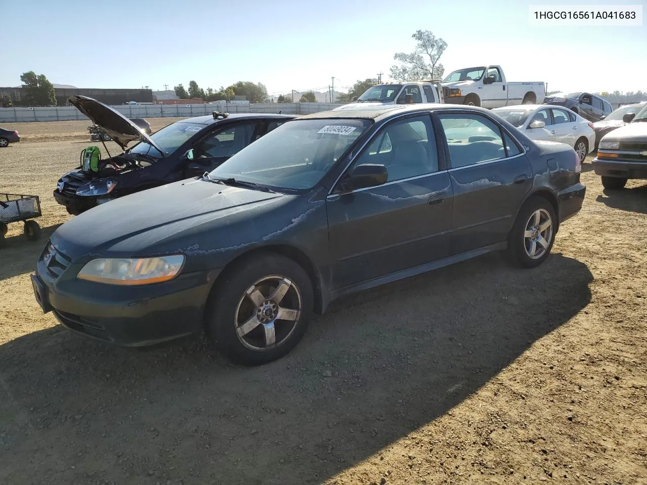 2001 Honda Accord Ex VIN: 1HGCG16561A041683 Lot: 80049034