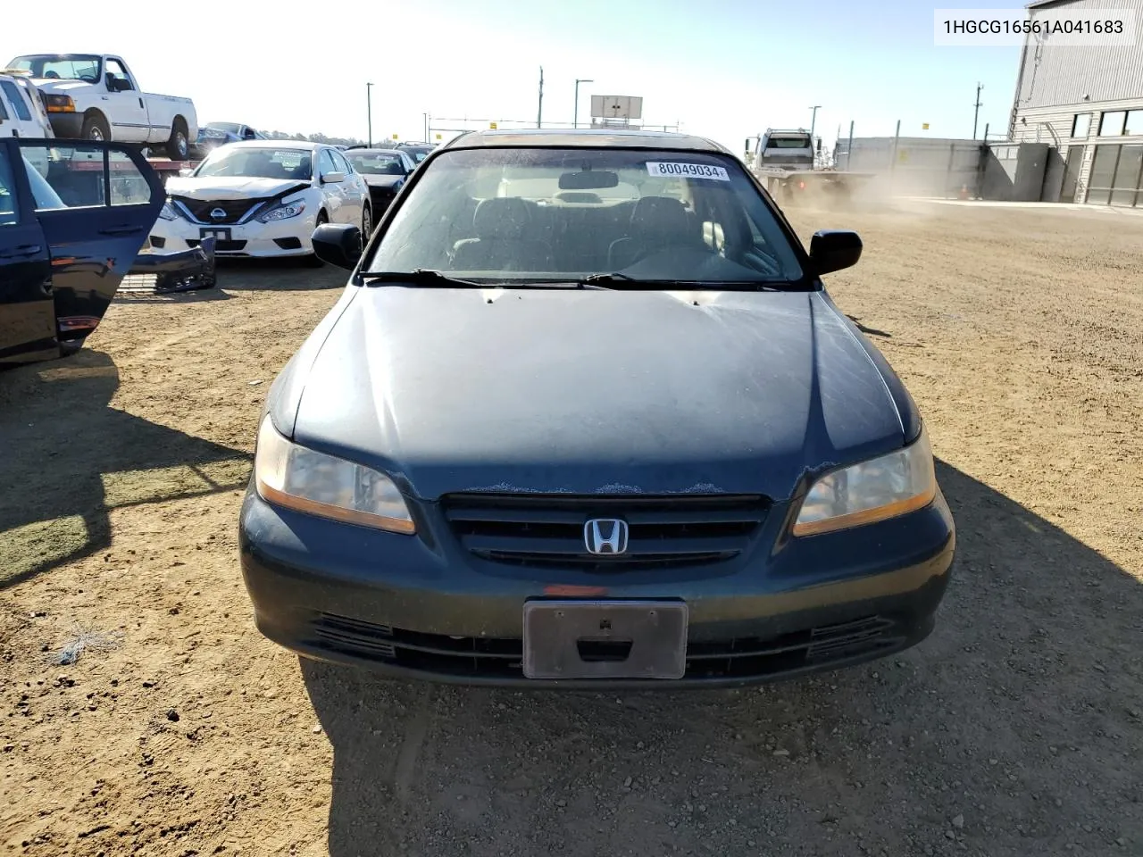 2001 Honda Accord Ex VIN: 1HGCG16561A041683 Lot: 80049034