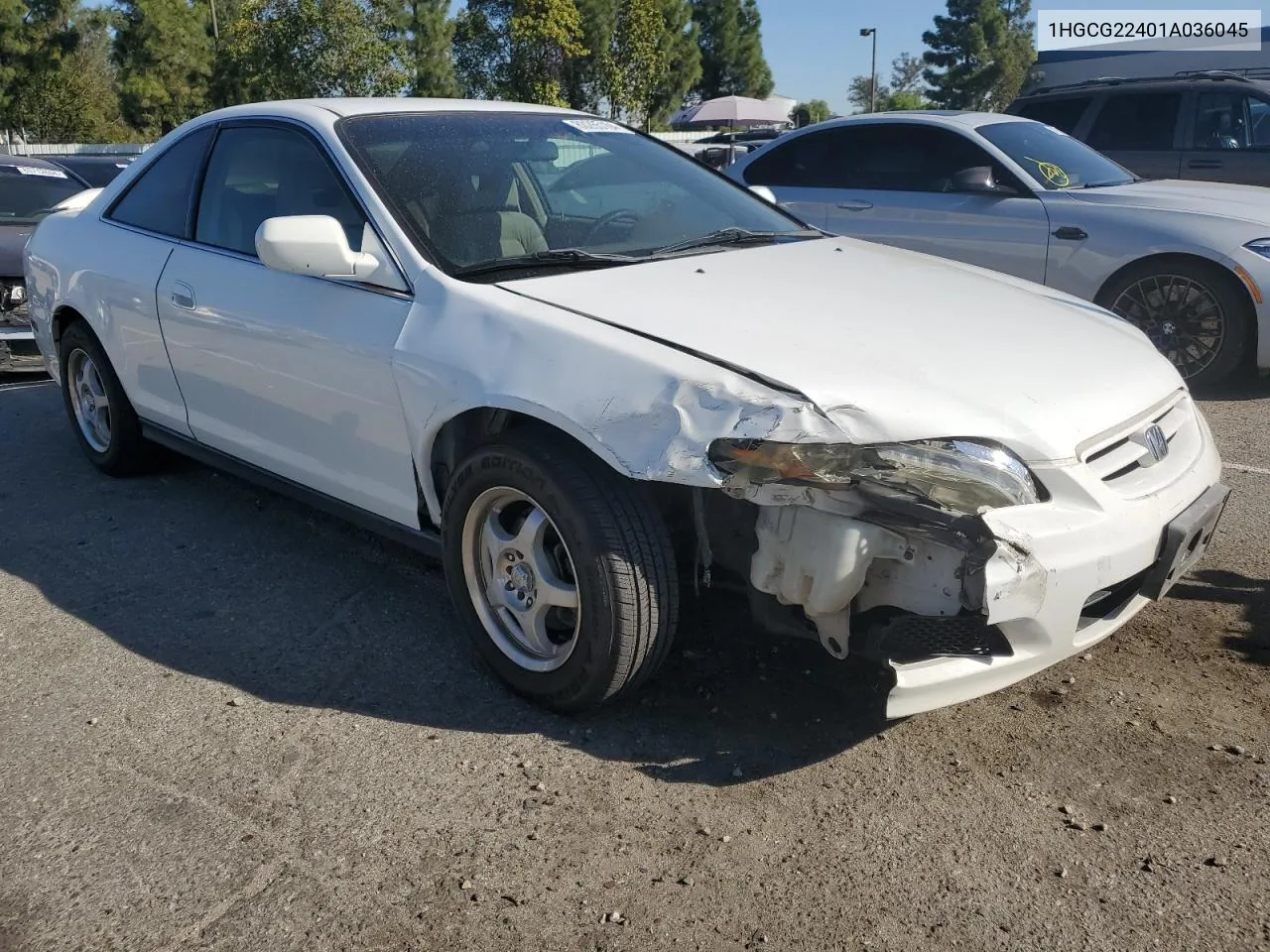 2001 Honda Accord Lx VIN: 1HGCG22401A036045 Lot: 80265104