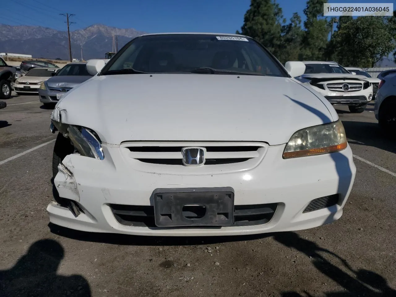 2001 Honda Accord Lx VIN: 1HGCG22401A036045 Lot: 80265104