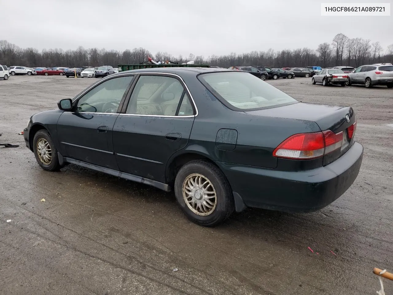 2001 Honda Accord Value VIN: 1HGCF86621A089721 Lot: 80696994