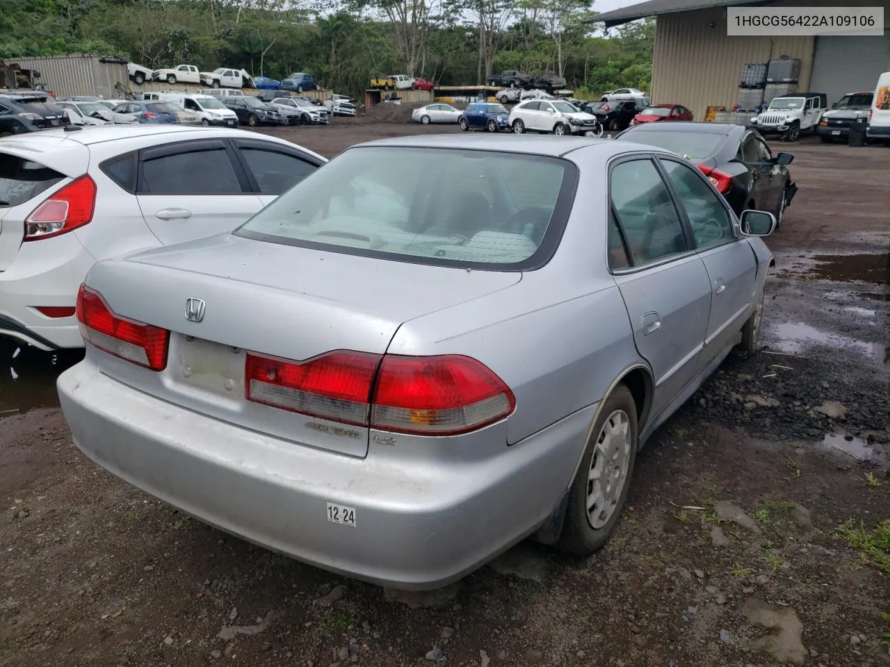 1HGCG56422A109106 2002 Honda Accord Lx