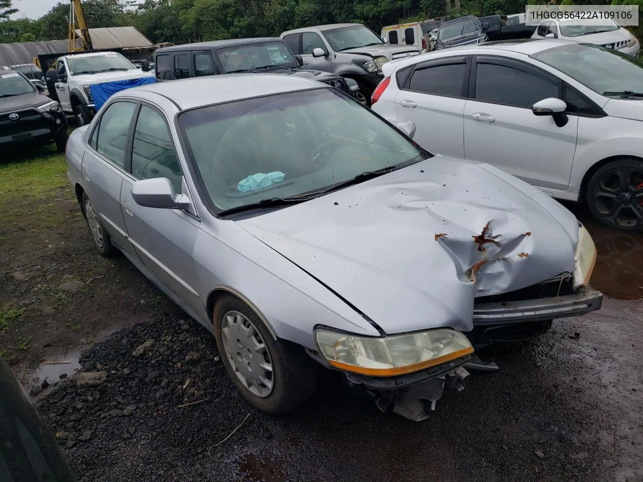 1HGCG56422A109106 2002 Honda Accord Lx