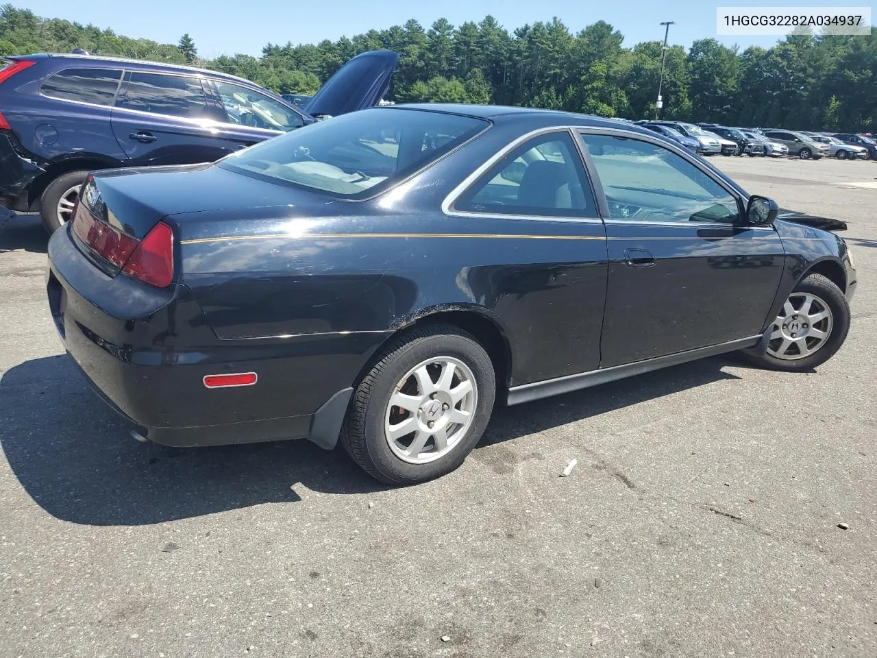 2002 Honda Accord Se VIN: 1HGCG32282A034937 Lot: 61257094