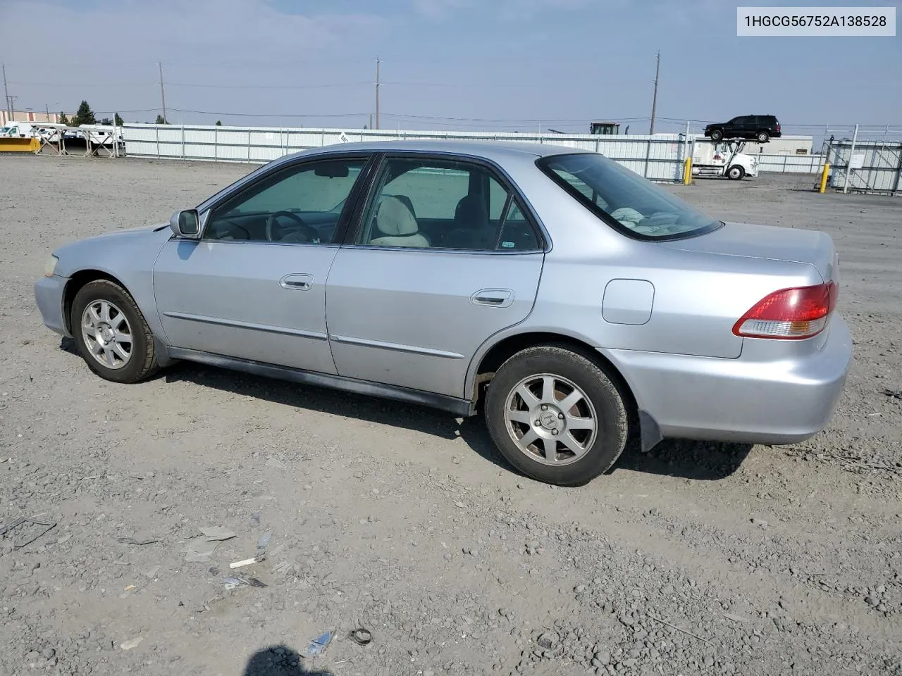 2002 Honda Accord Se VIN: 1HGCG56752A138528 Lot: 70631784