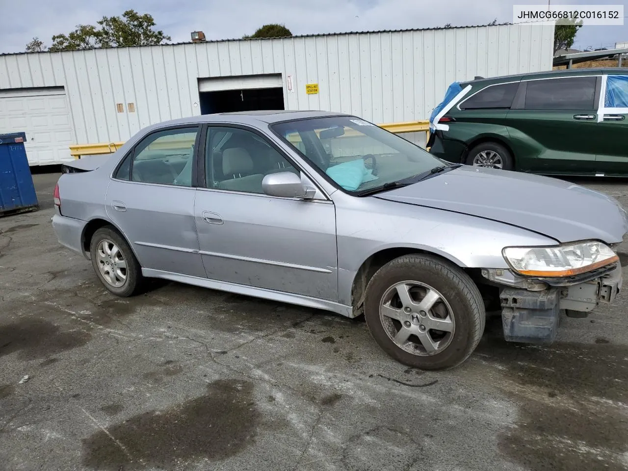 2002 Honda Accord Ex VIN: JHMCG66812C016152 Lot: 71596764