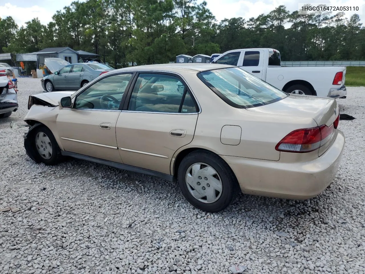 2002 Honda Accord Lx VIN: 1HGCG16472A053110 Lot: 72372574