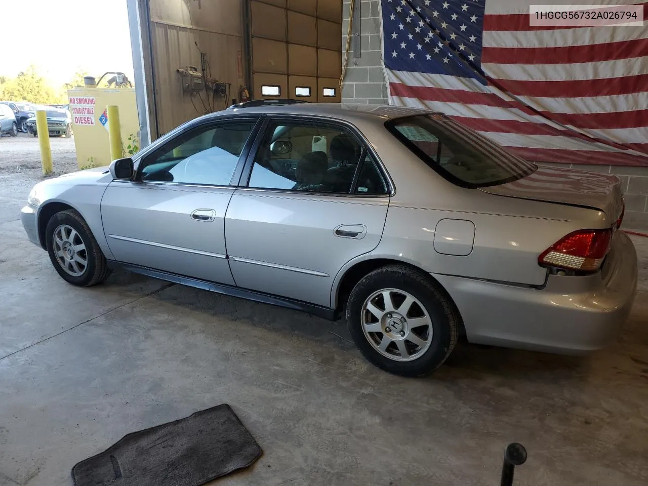 2002 Honda Accord Se VIN: 1HGCG56732A026794 Lot: 72558144