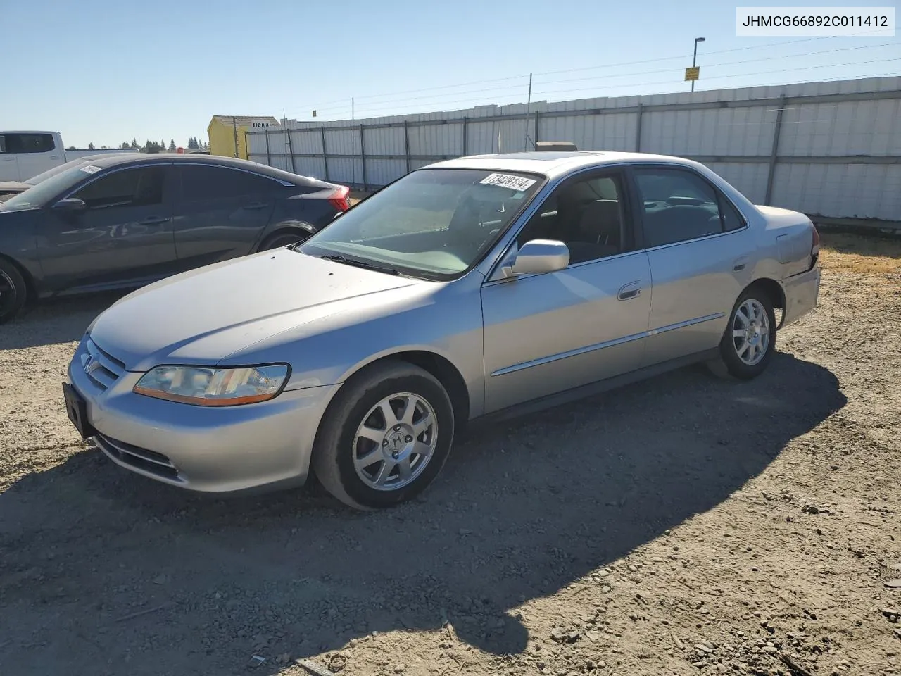 2002 Honda Accord Ex VIN: JHMCG66892C011412 Lot: 73429184